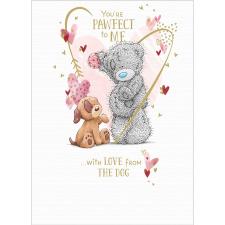 From The Dog Me to You Bear Valentine's Day Card Image Preview